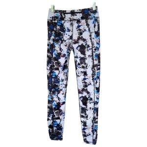 CENTRAL PARK ACTIVEWEAR Sz M Full Length‎ Workout Yoga Leggings Multicolor